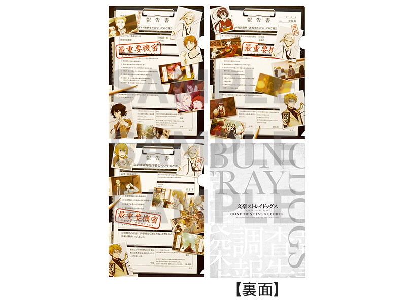 報告書クリアファイルセット/B